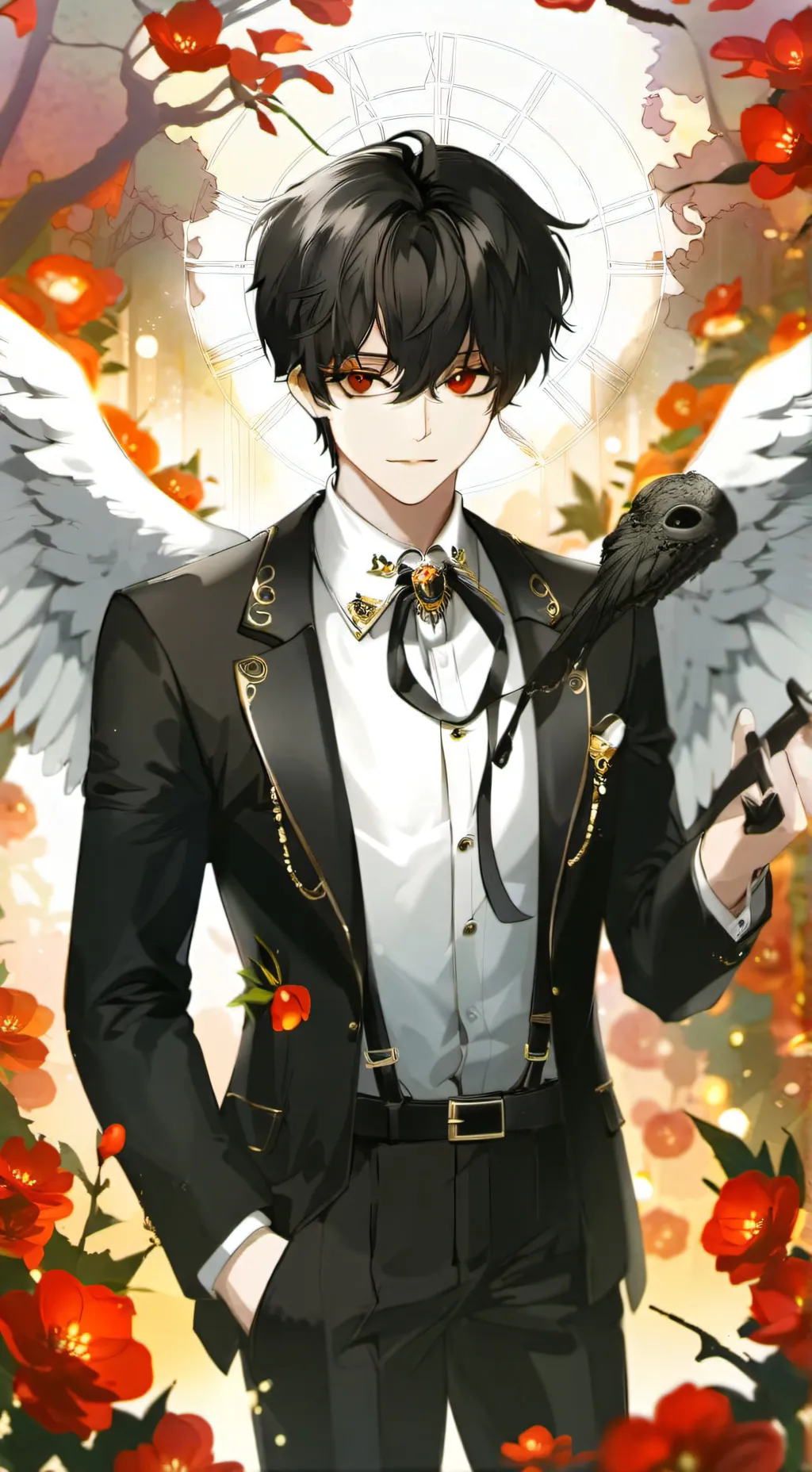 ai character: arron background