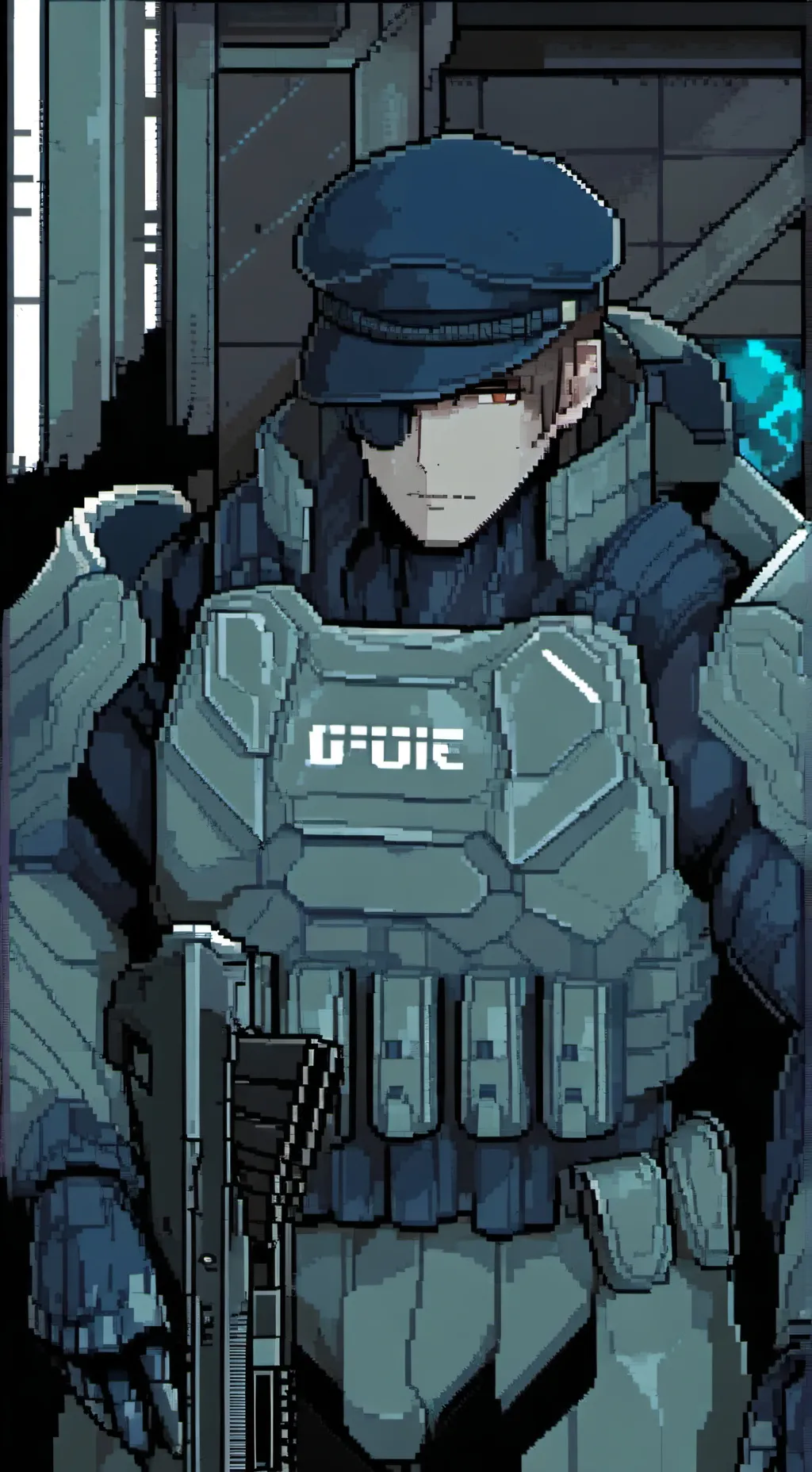 ai character: Escavier Sheperd background
