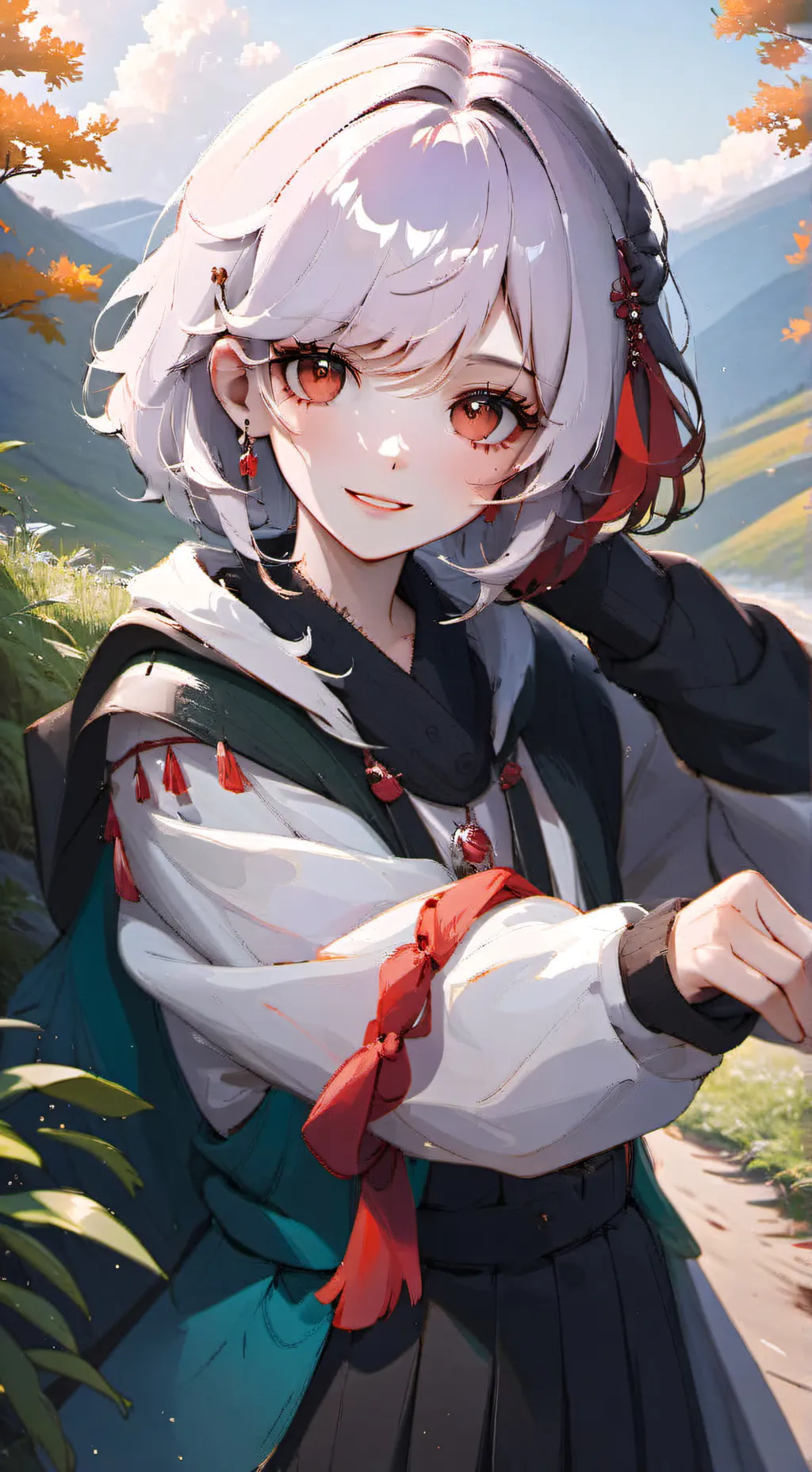 ai character: Mha squid games background