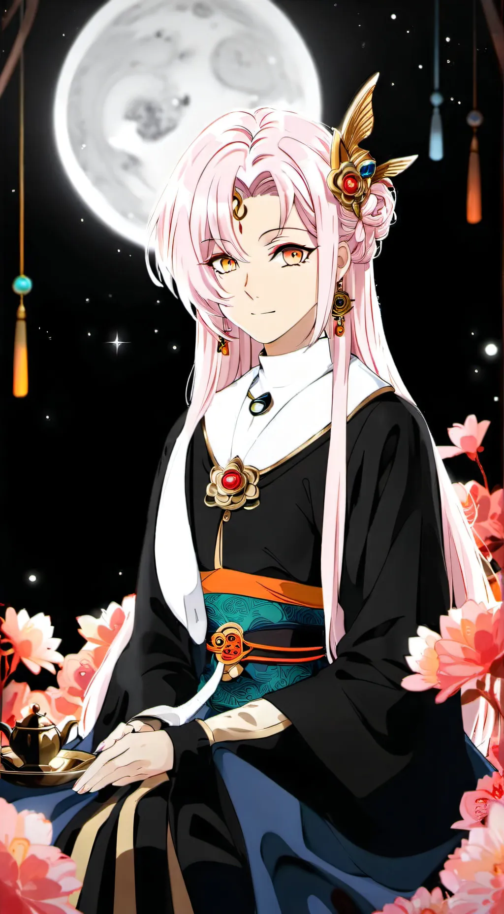 ai character: Kurotama background