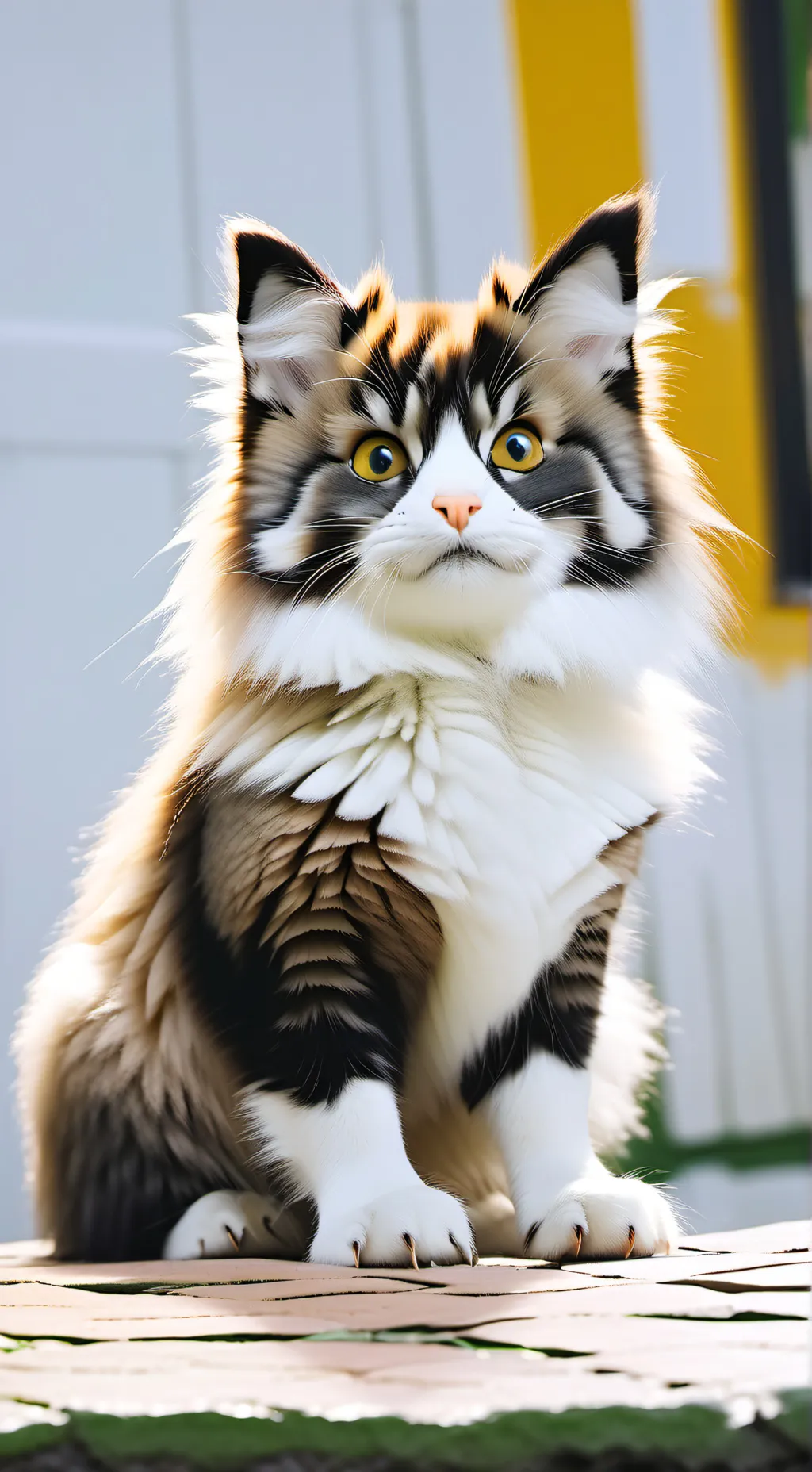 ai character: warrior cats  background
