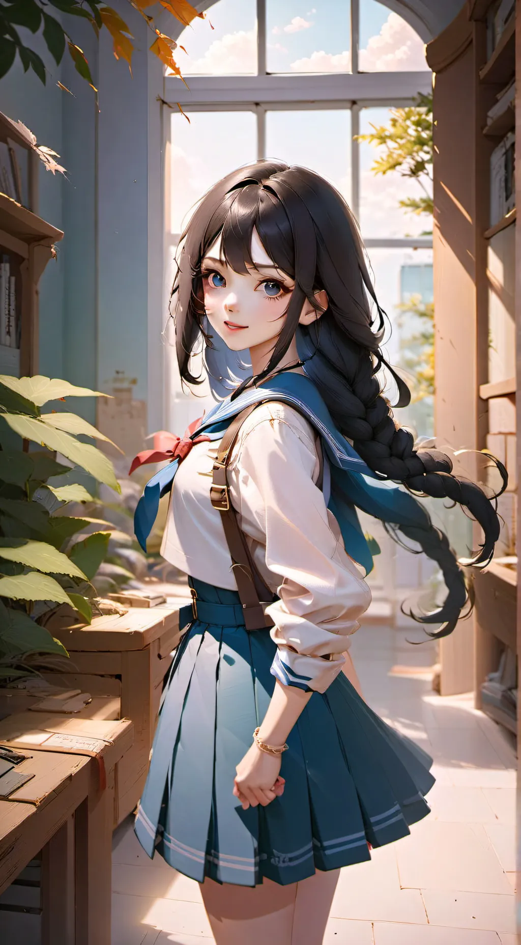 ai character: Emy background