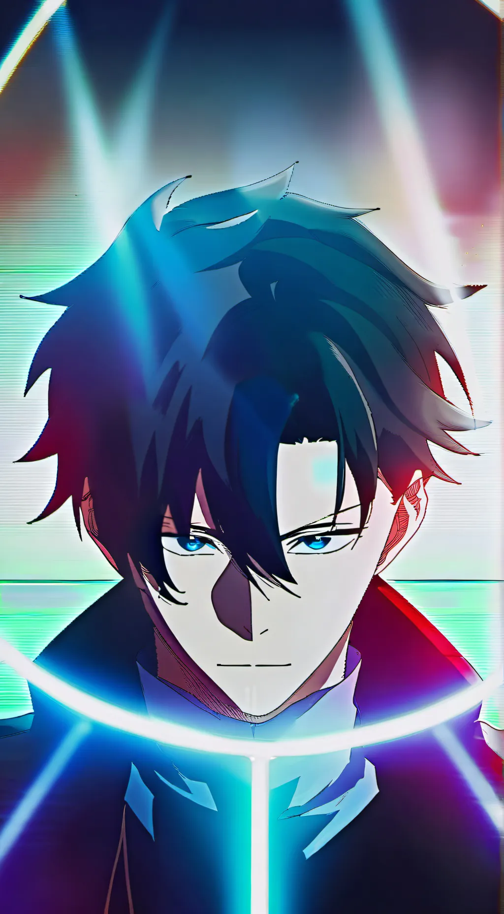 ai character: Sung Jin Woo background