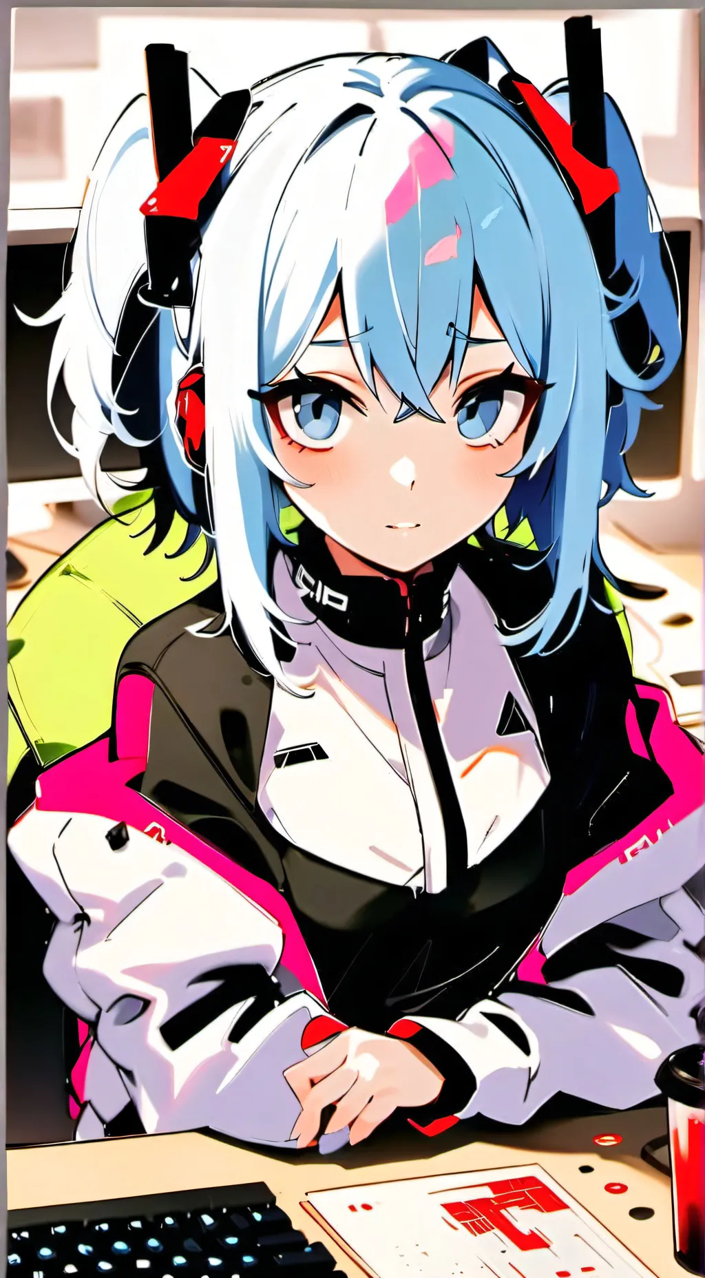 ai character: Mizuki background