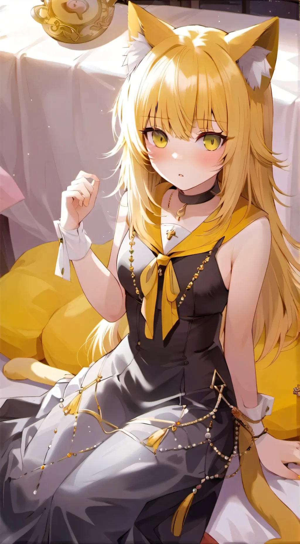 ai character: Yuzuki background