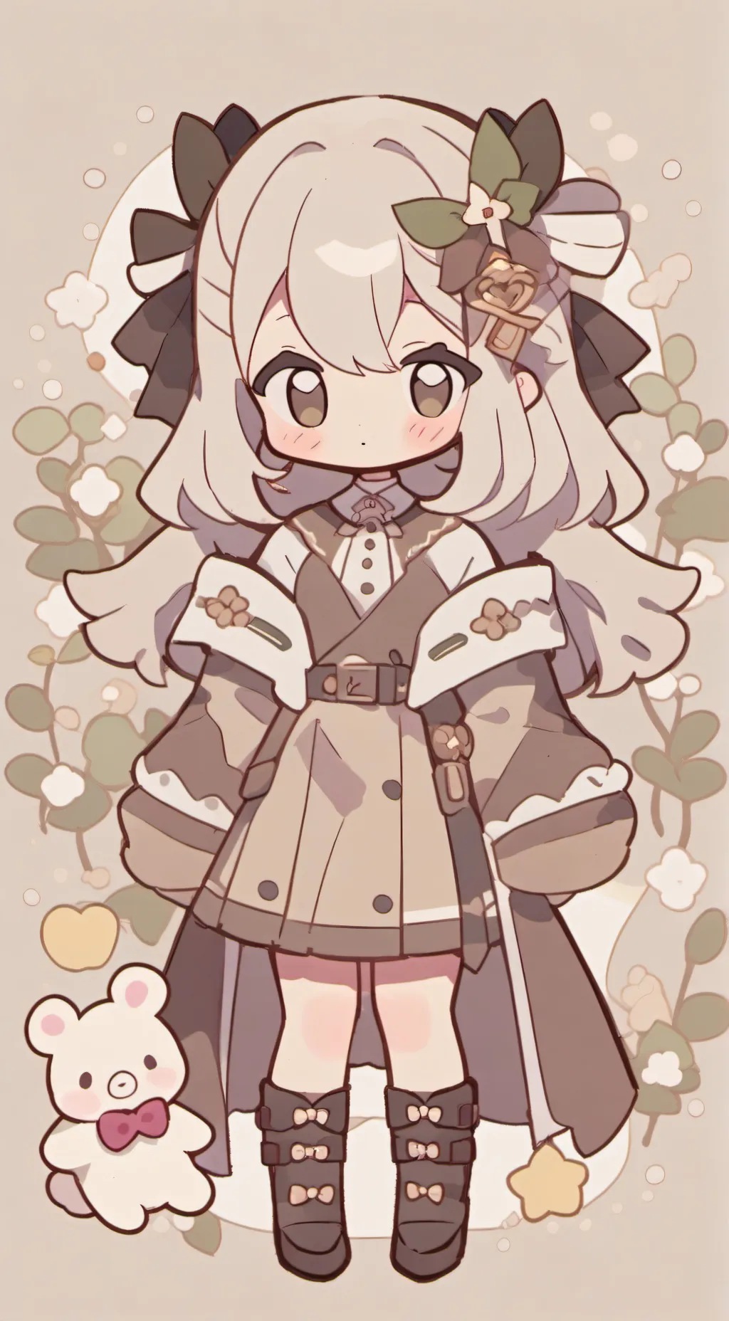 ai character: Evelin  background
