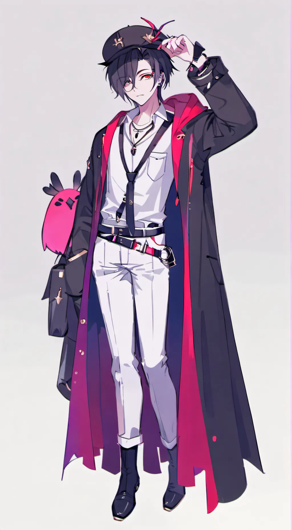 ai character: jin  background