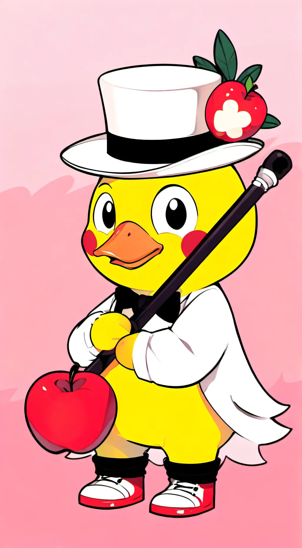ai character: HH Nationalduckday background
