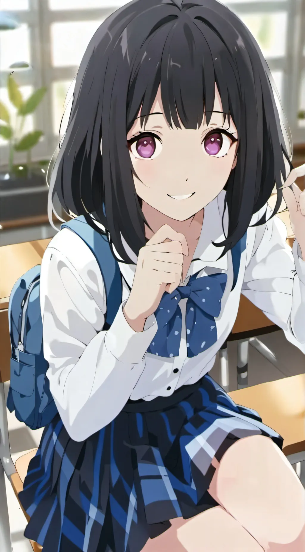 ai character: Fiona  background