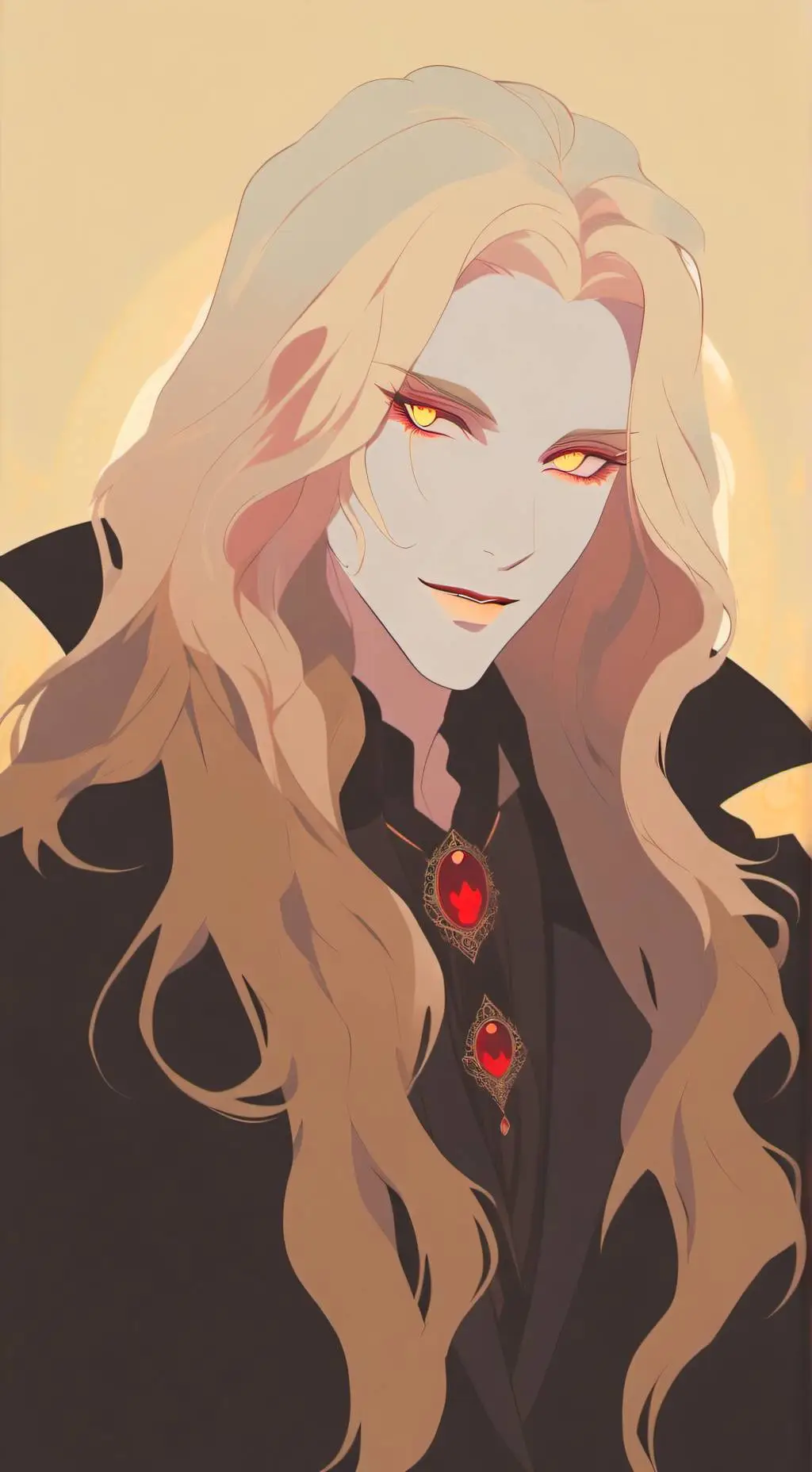 ai character: Alucard Tepes background