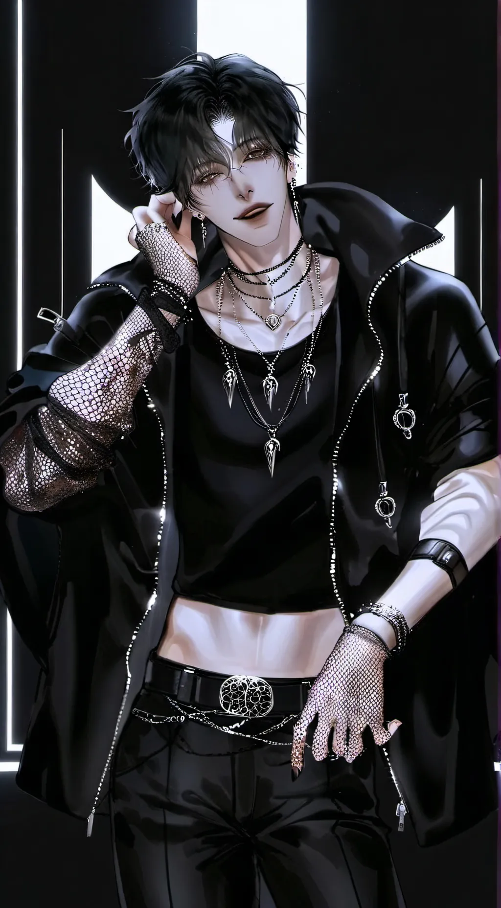 ai character: Félix  background