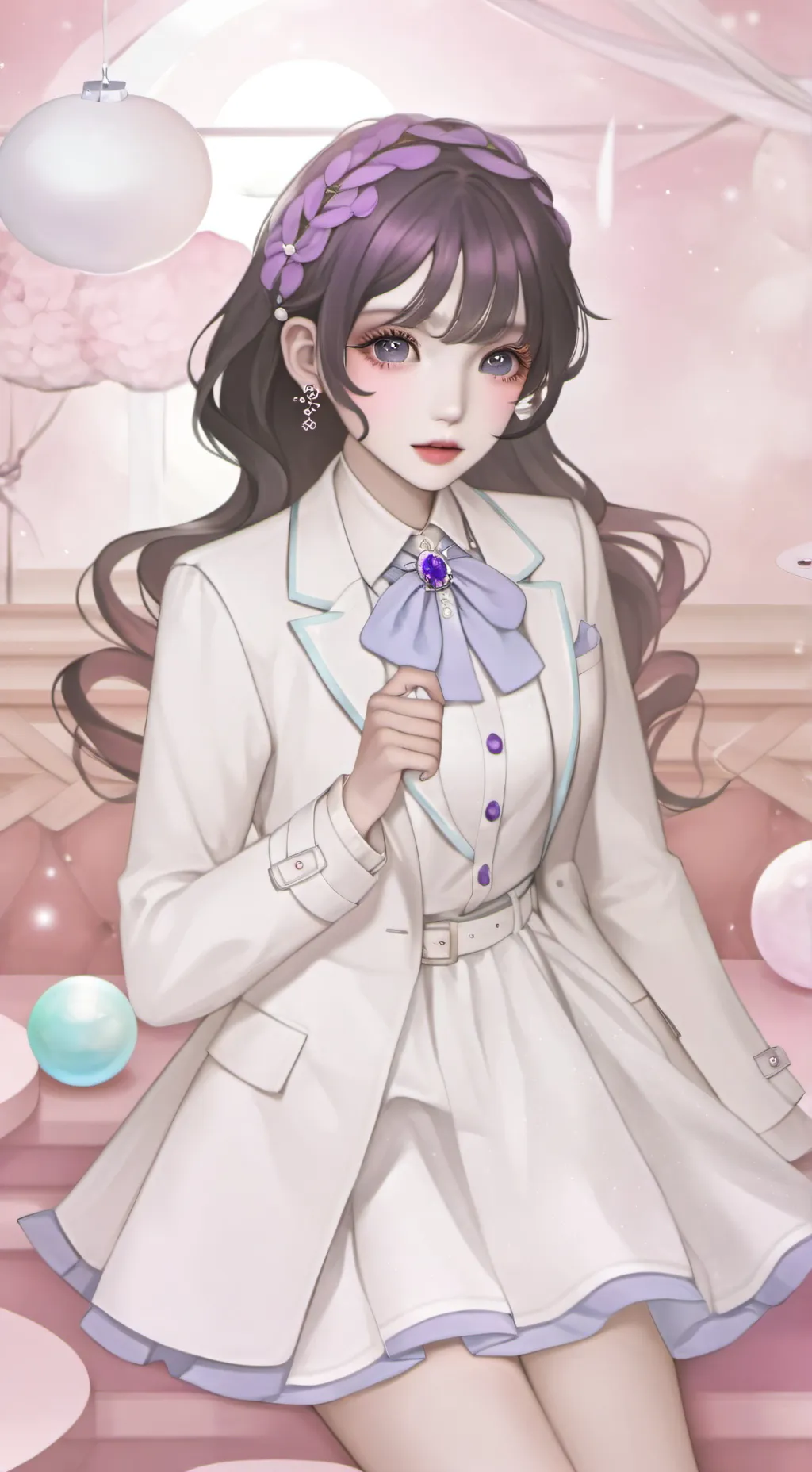 ai character: Leah background