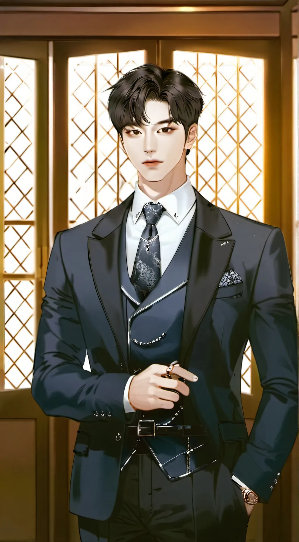 ai character: Kai background