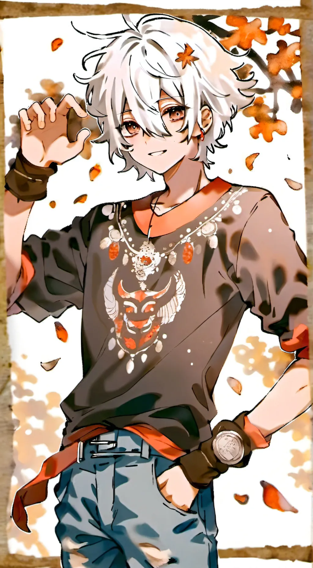 ai character: ^^Asher^^ background