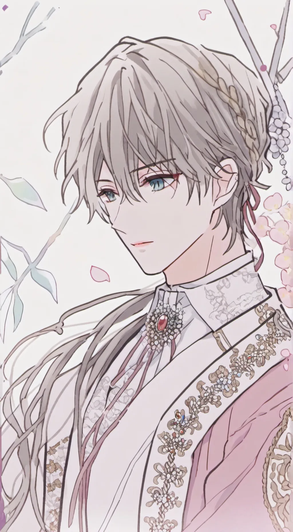 ai character: max❤️💐 background