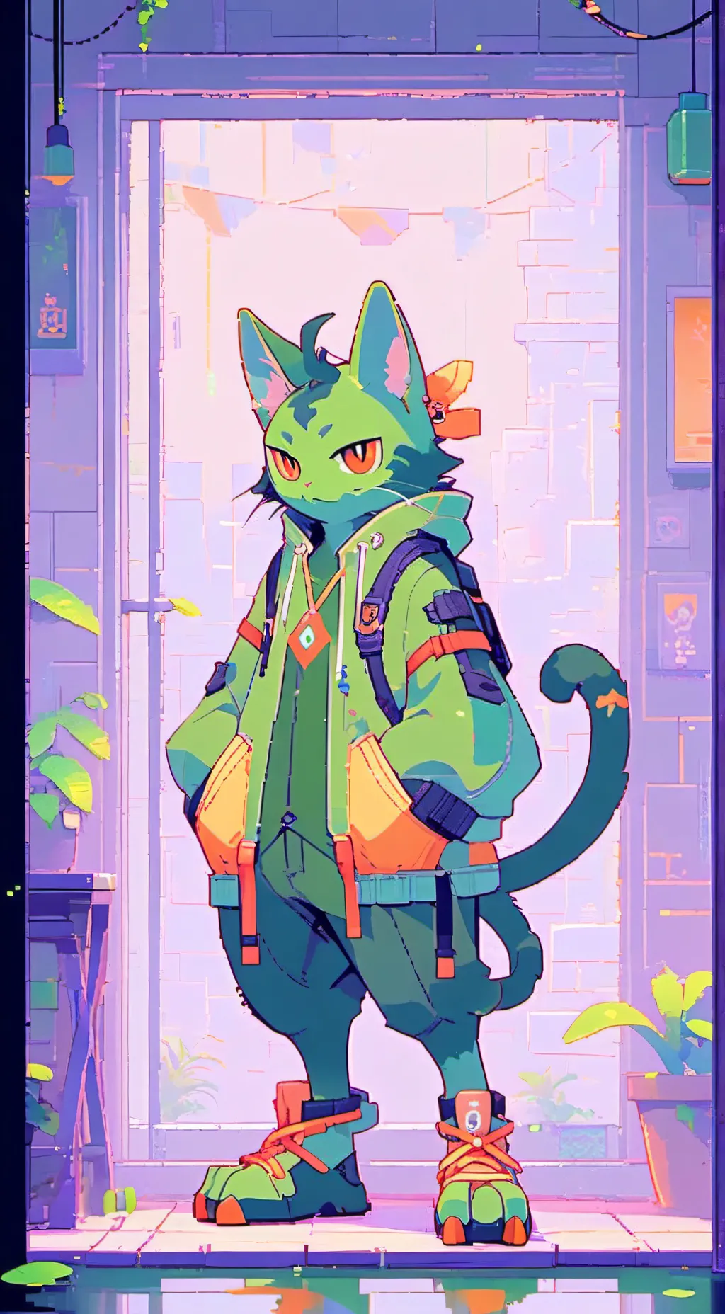 ai character: Gnarpy background