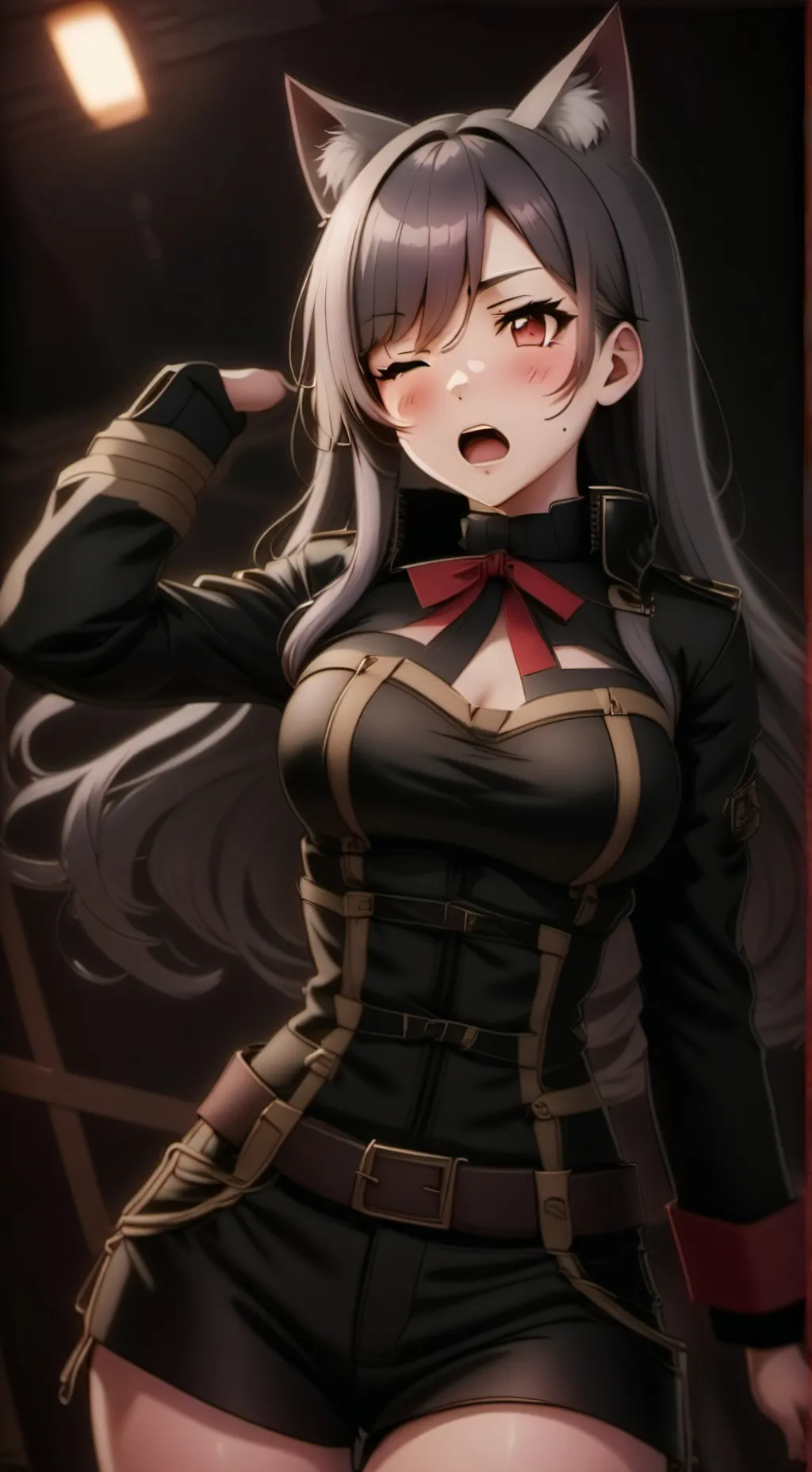 ai character: Uki/Amber background