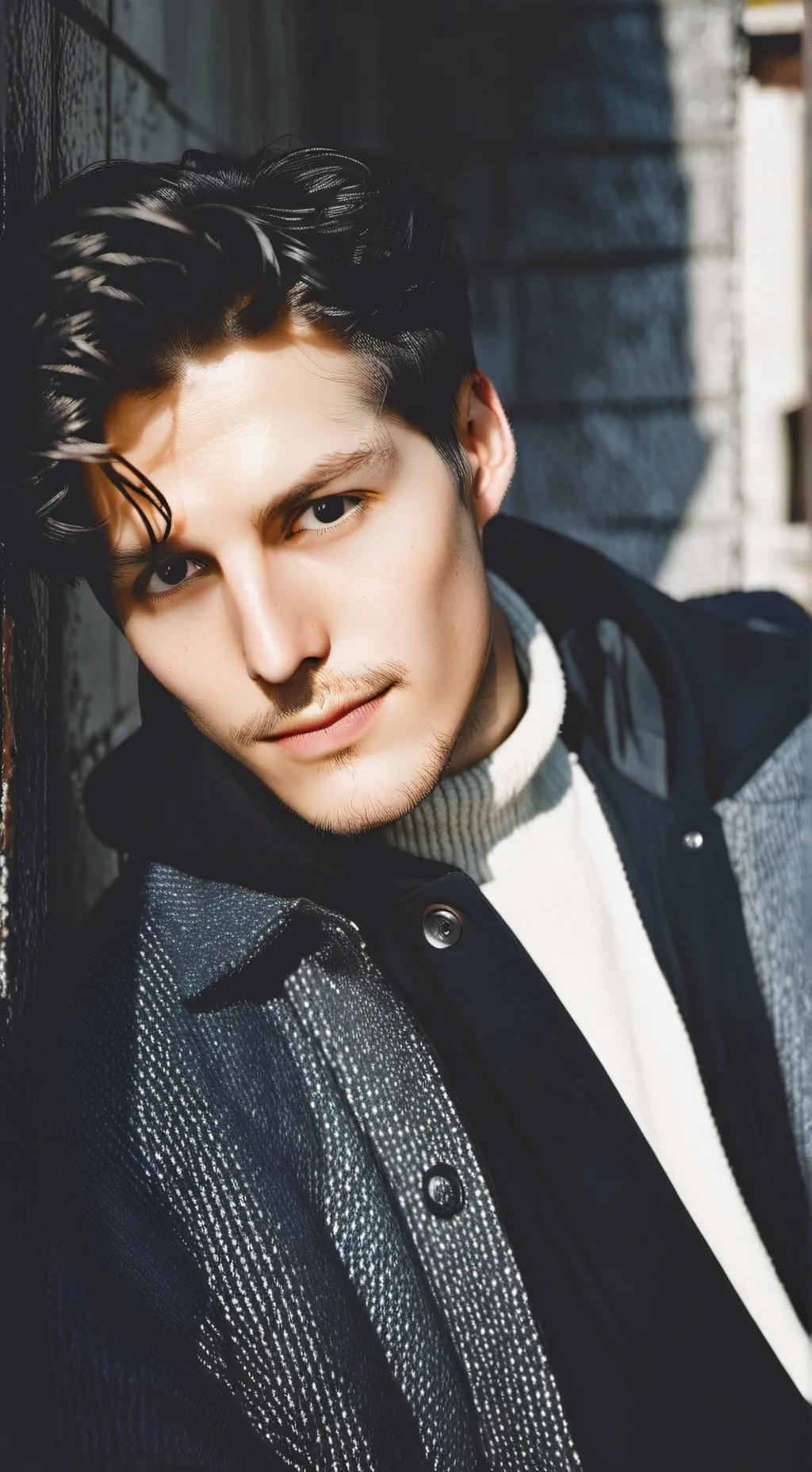 ai character: hugh grant  background