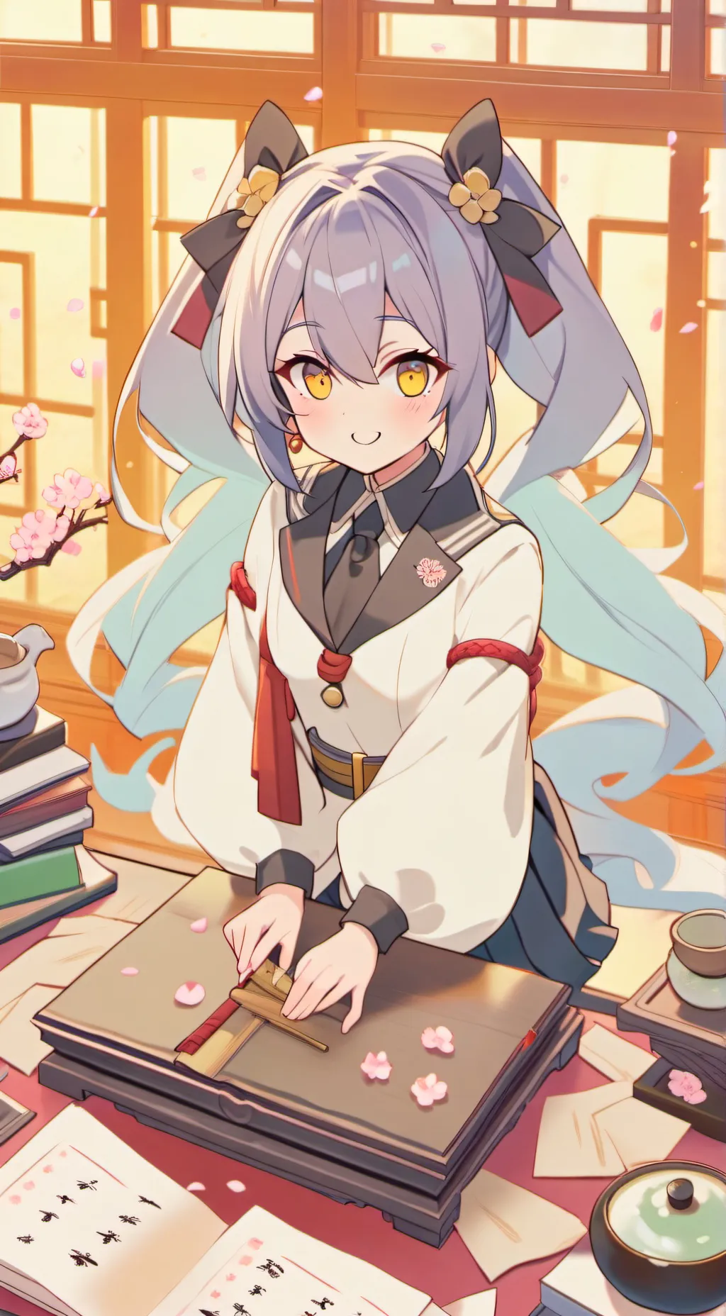 ai character: Himari background