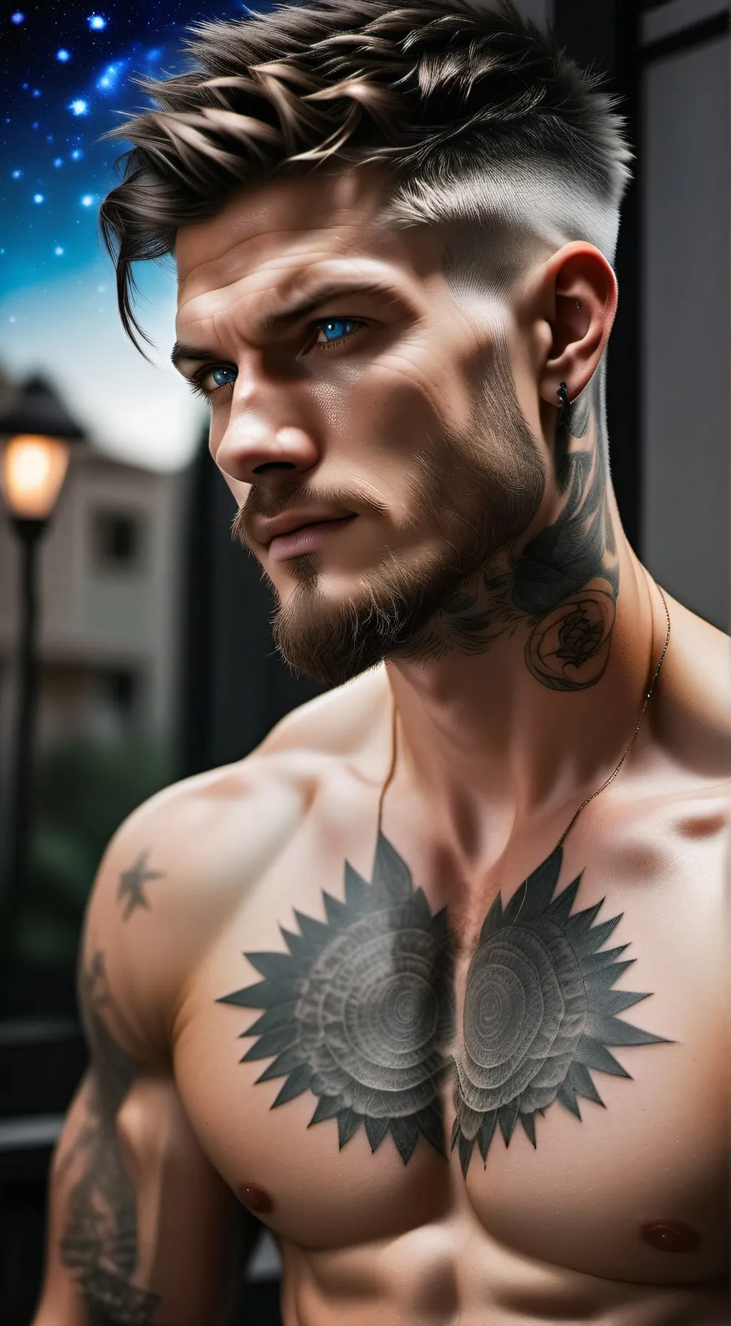ai character: Alexander  background