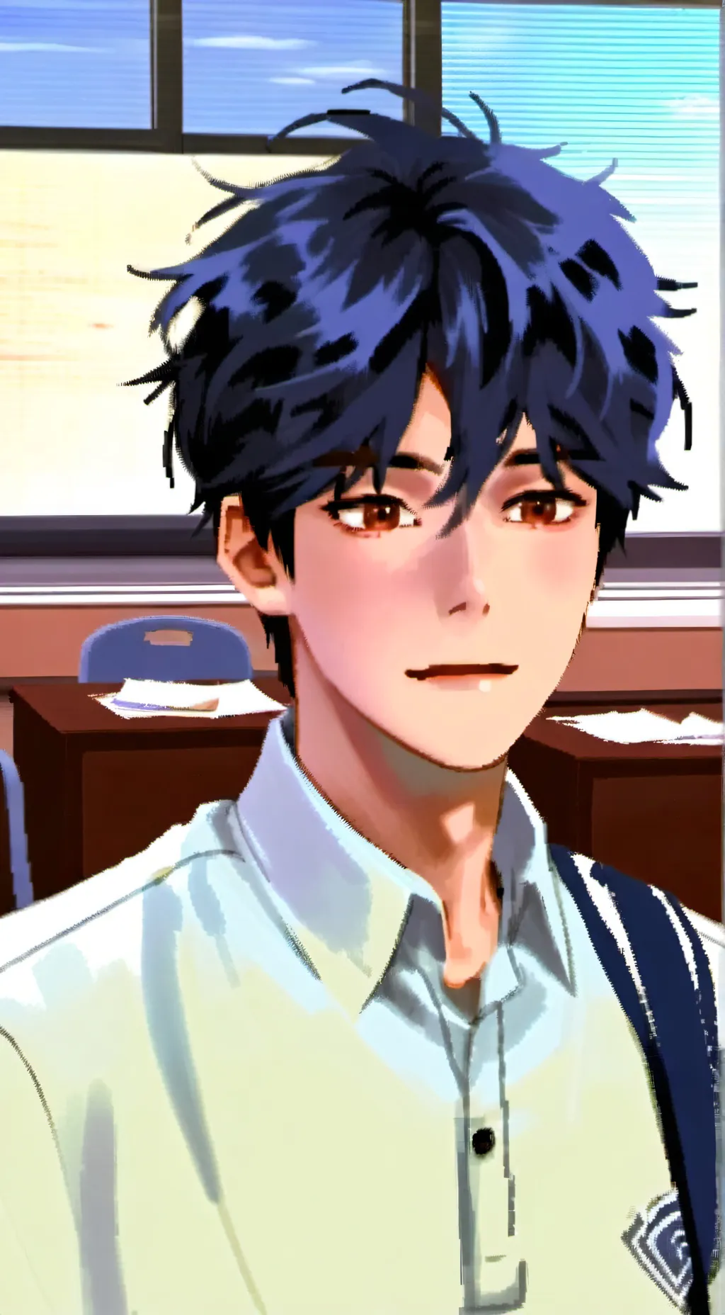 ai character: Gino background