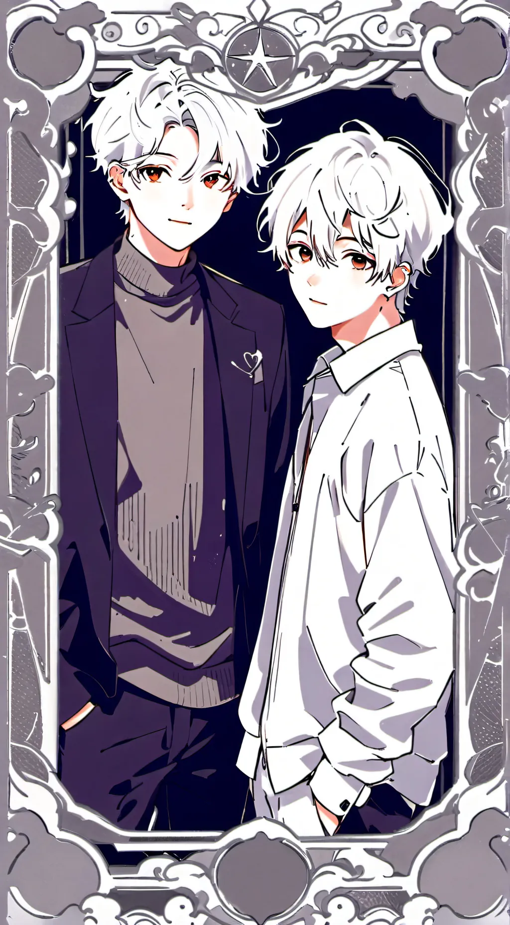ai character: 💫friends group🫣 background