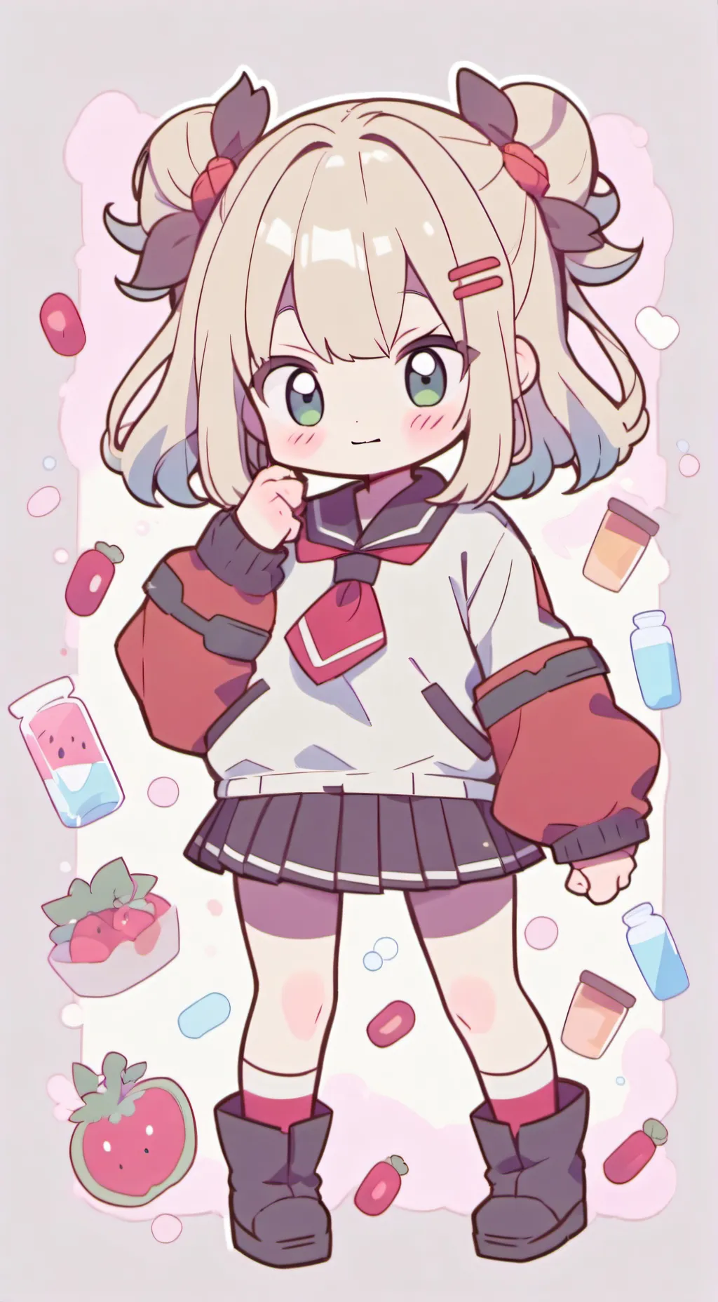 ai character: Himiko Toga background