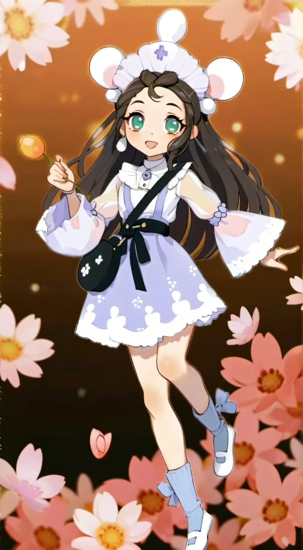 ai character: Helena  background