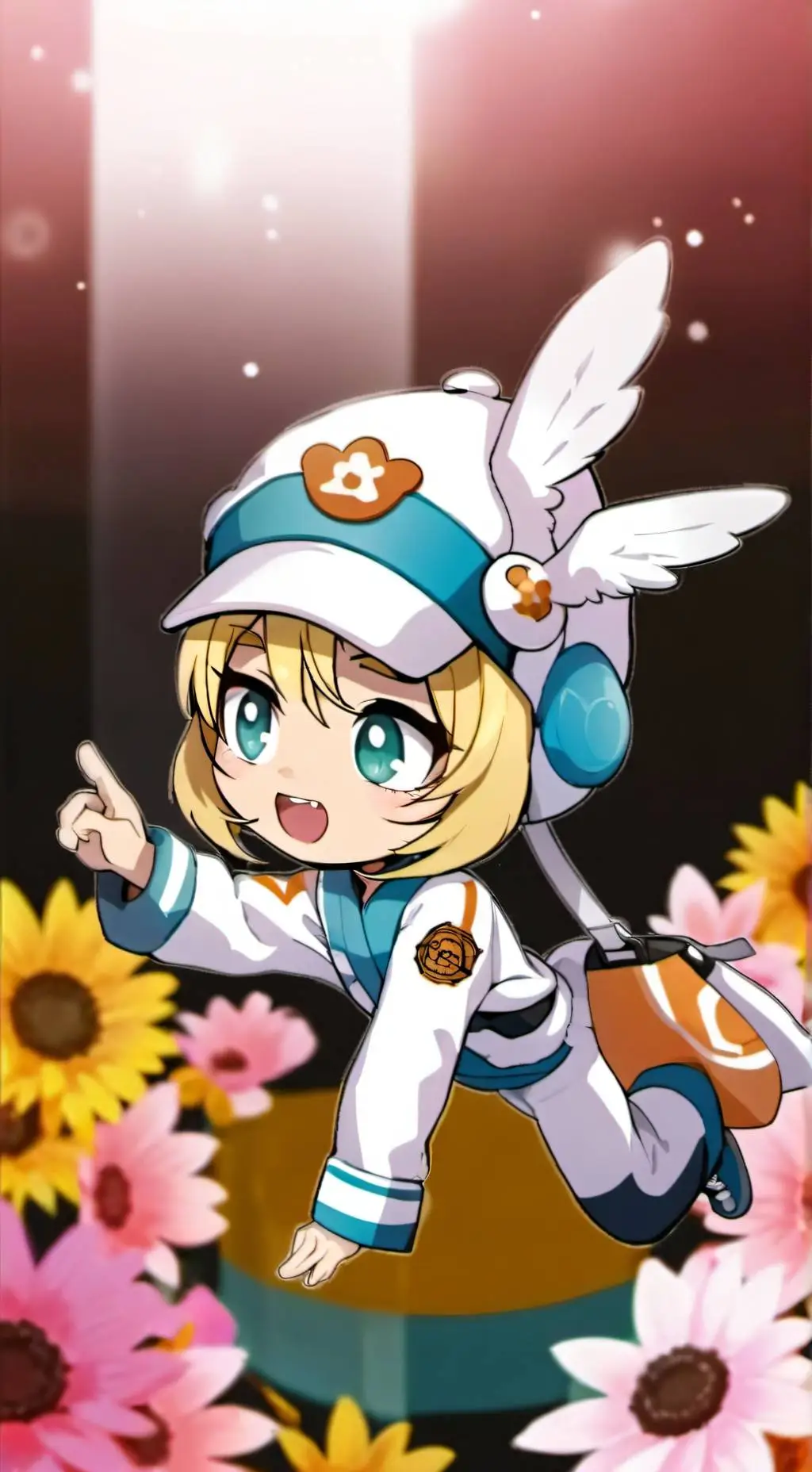 ai character: Ally background