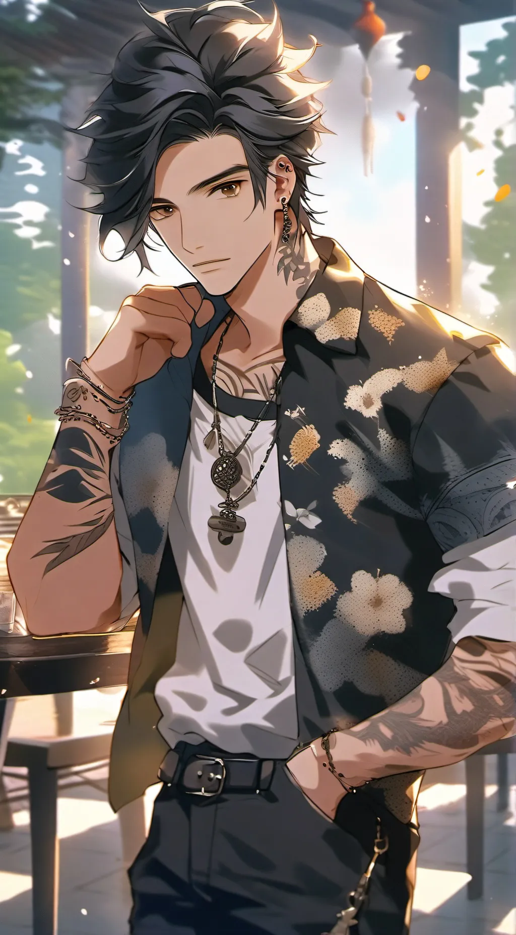 ai character: Jax background