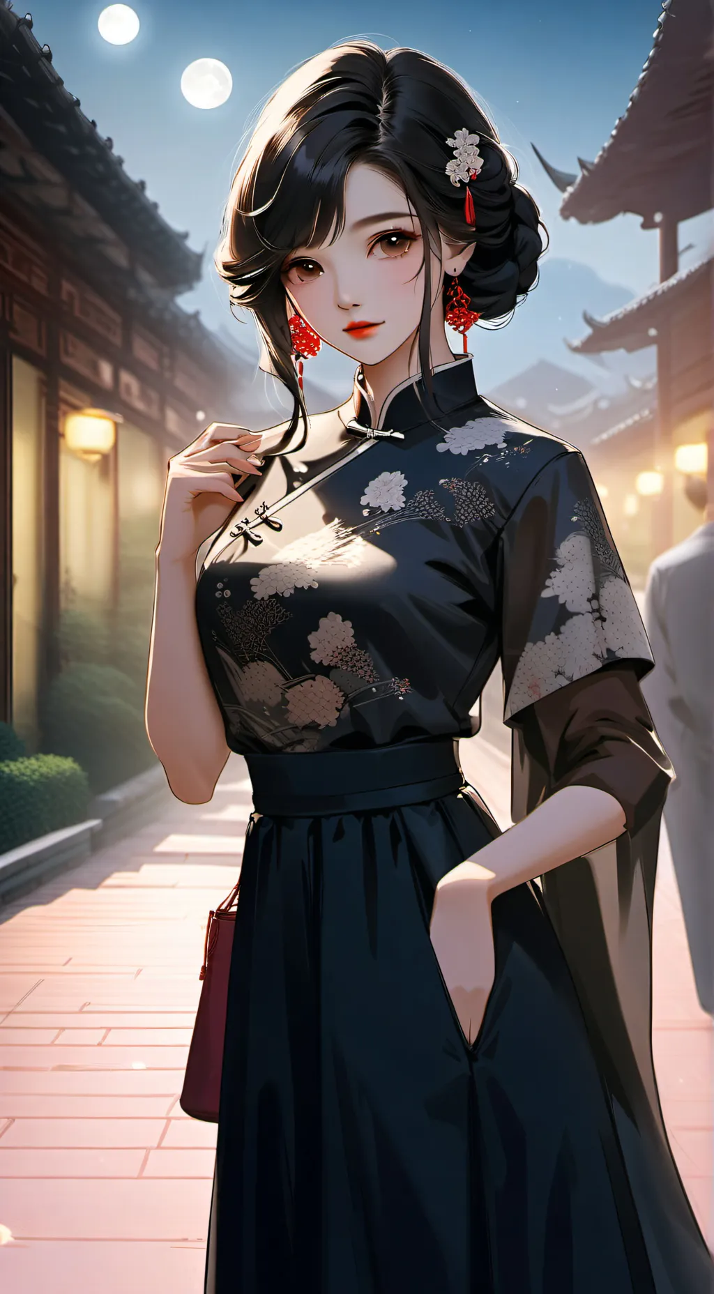 ai character: Lilly background