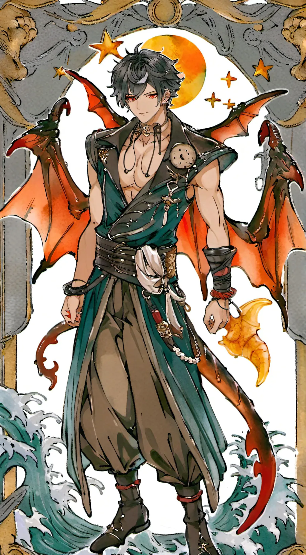ai character: [ Jakol Lake ] background