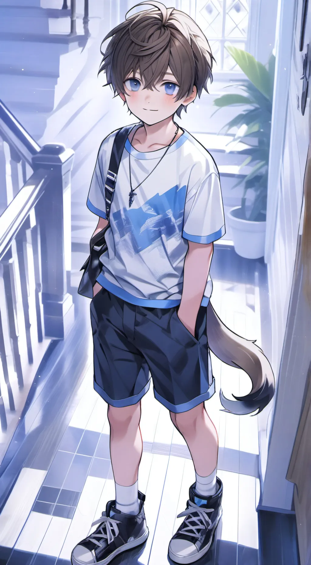 ai character: Louis background