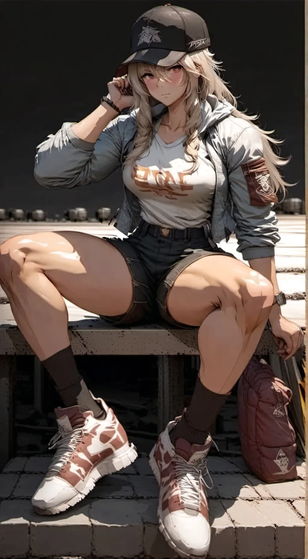 ai character: kao background