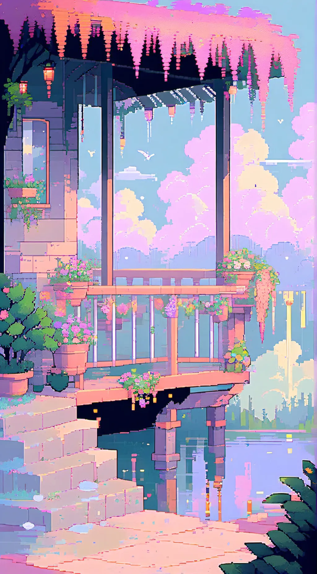 ai character: MAILY THW MAIL background