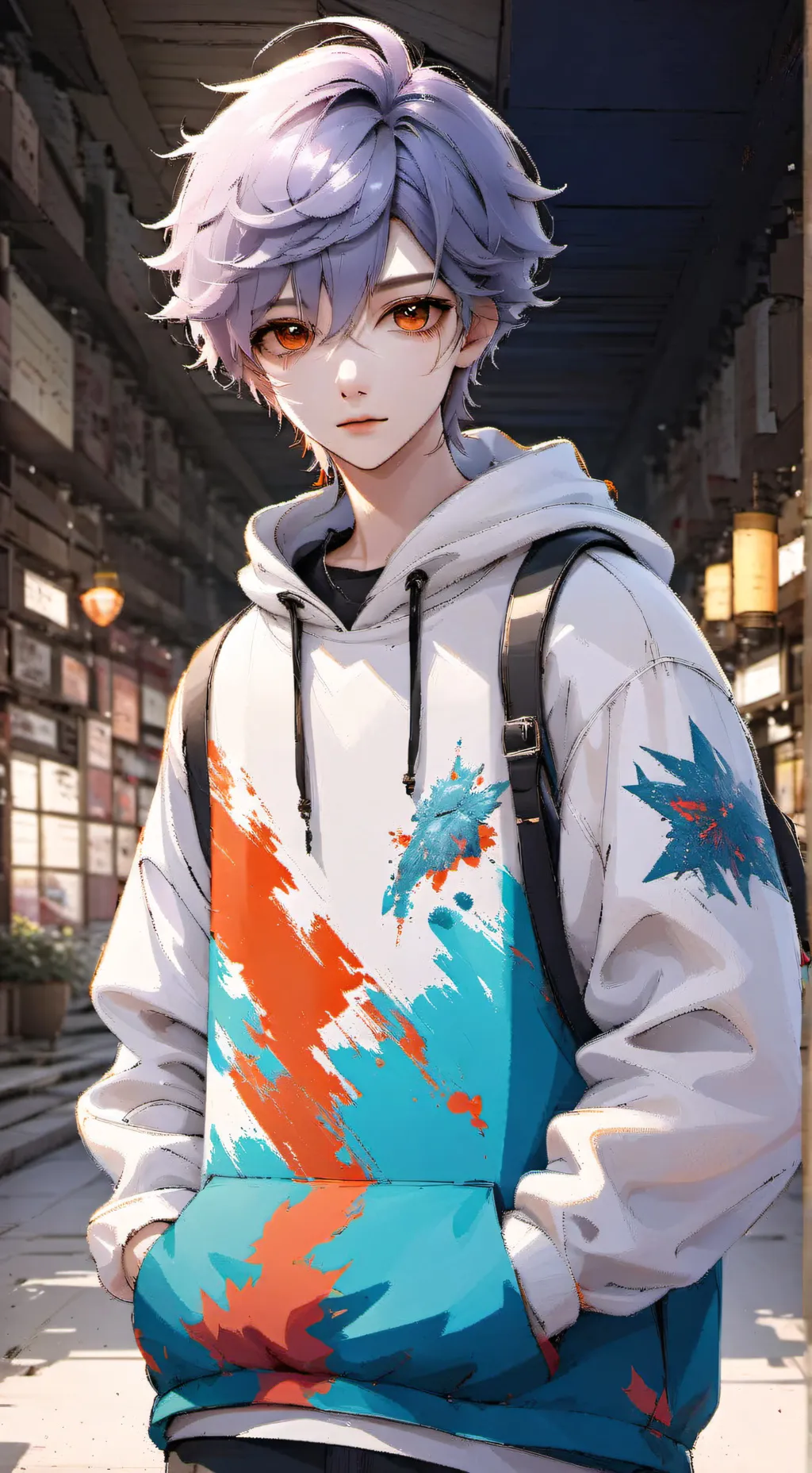 ai character: squid games background