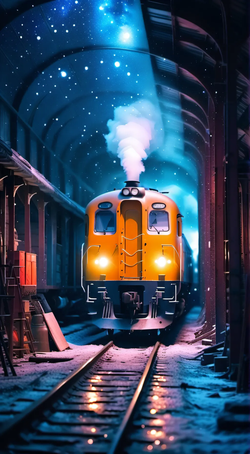 ai character: shed 17 background