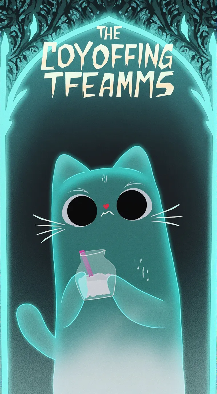 ai character: Cat the Ghost background
