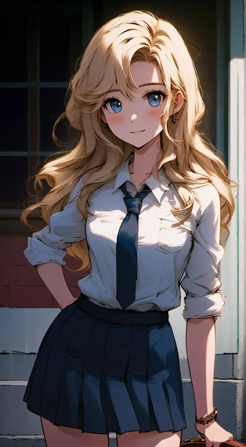 ai character: Summer background