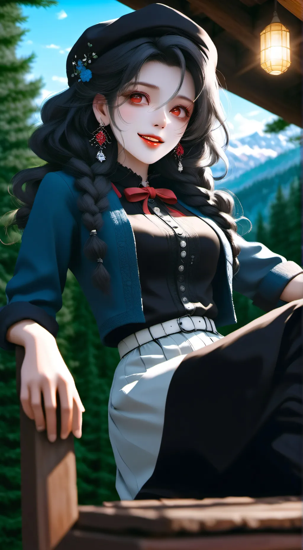 ai character: Мара background