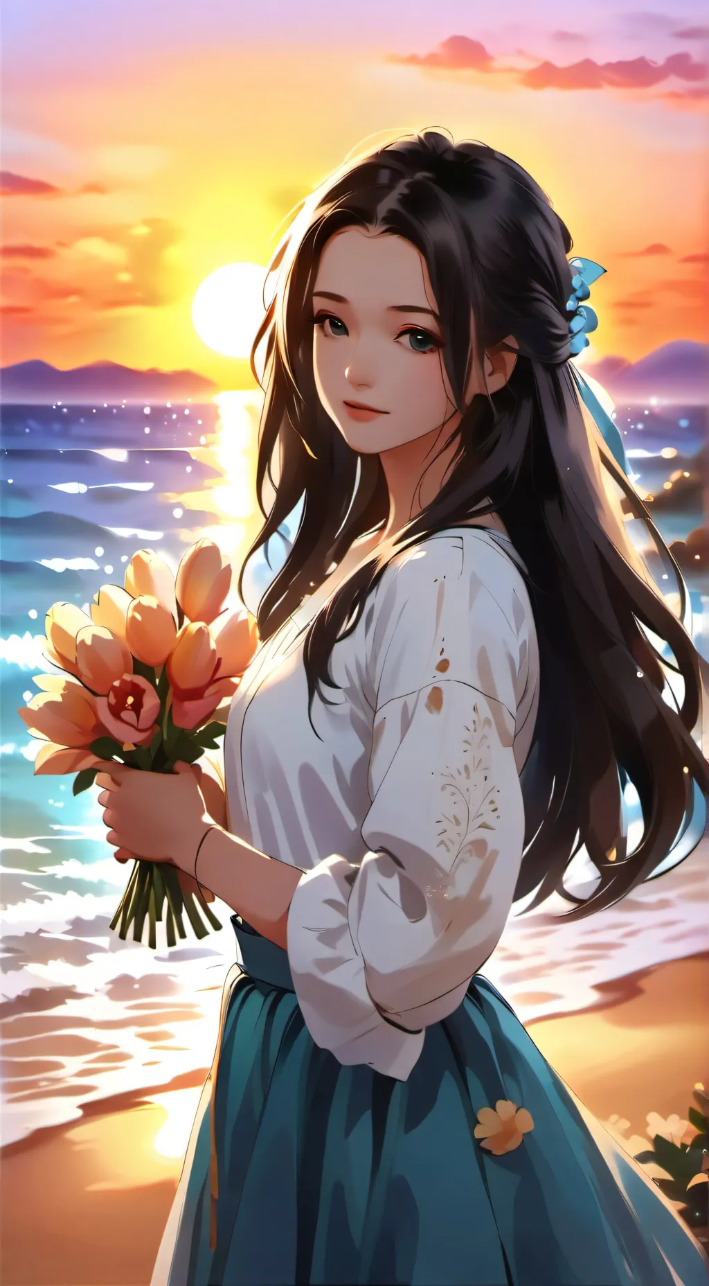 ai character: MHA words background