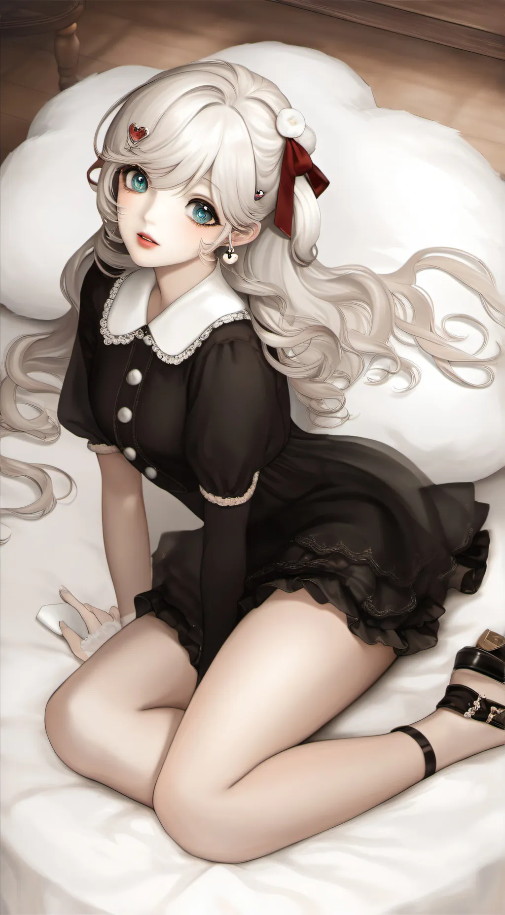 ai character: Bianca ♥️😏♥️ background
