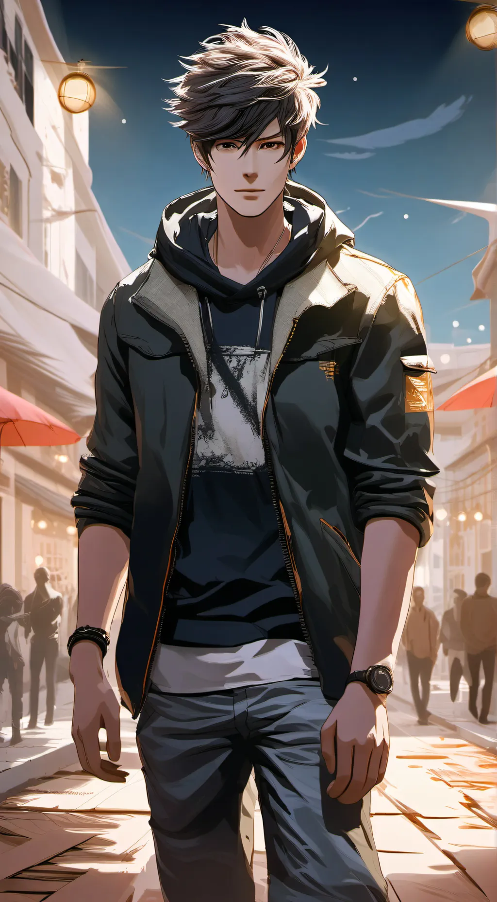 ai character: Brayan background