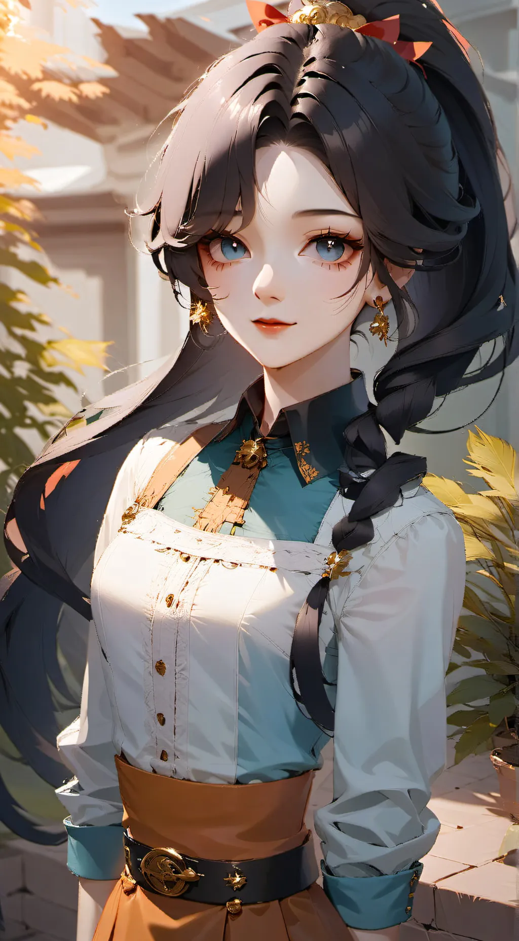 ai character: prism  background