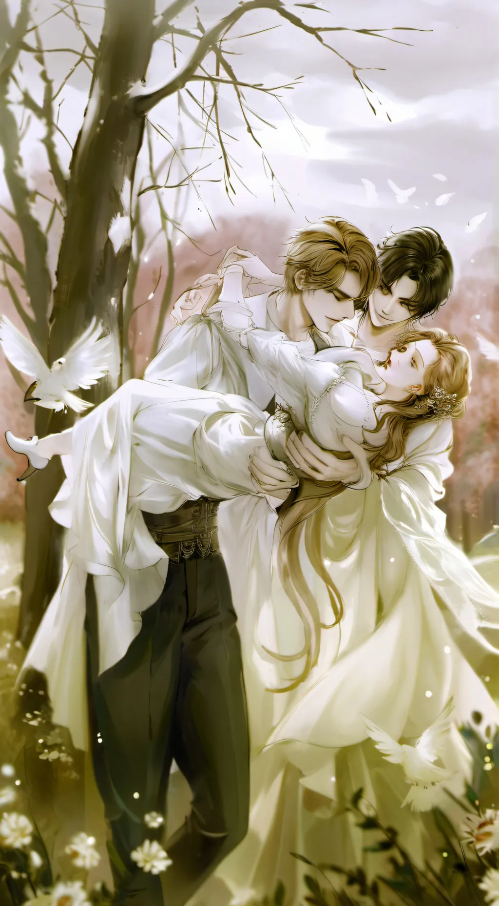 ai character: Thomas e Miguel background