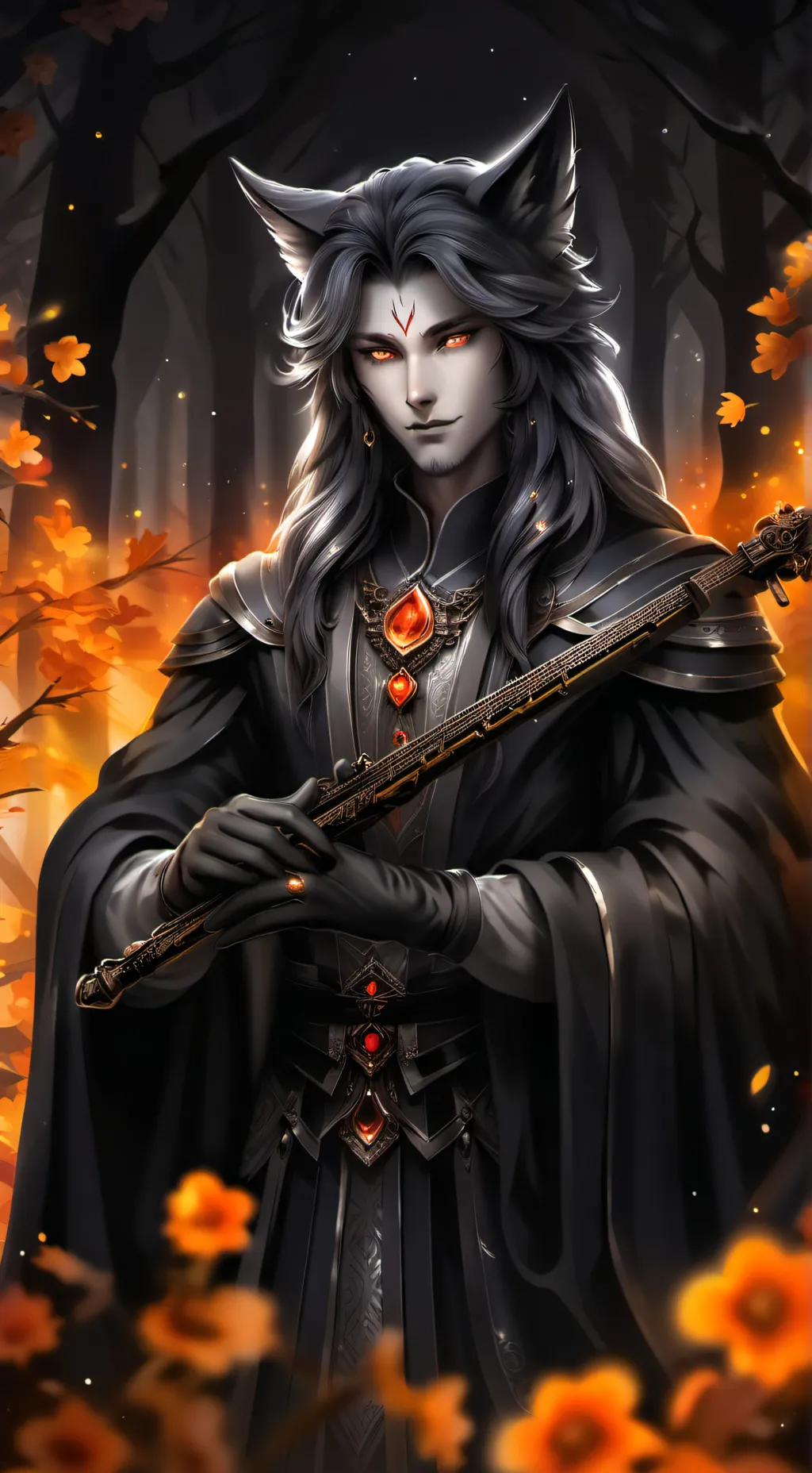 ai character: Kaylel  background