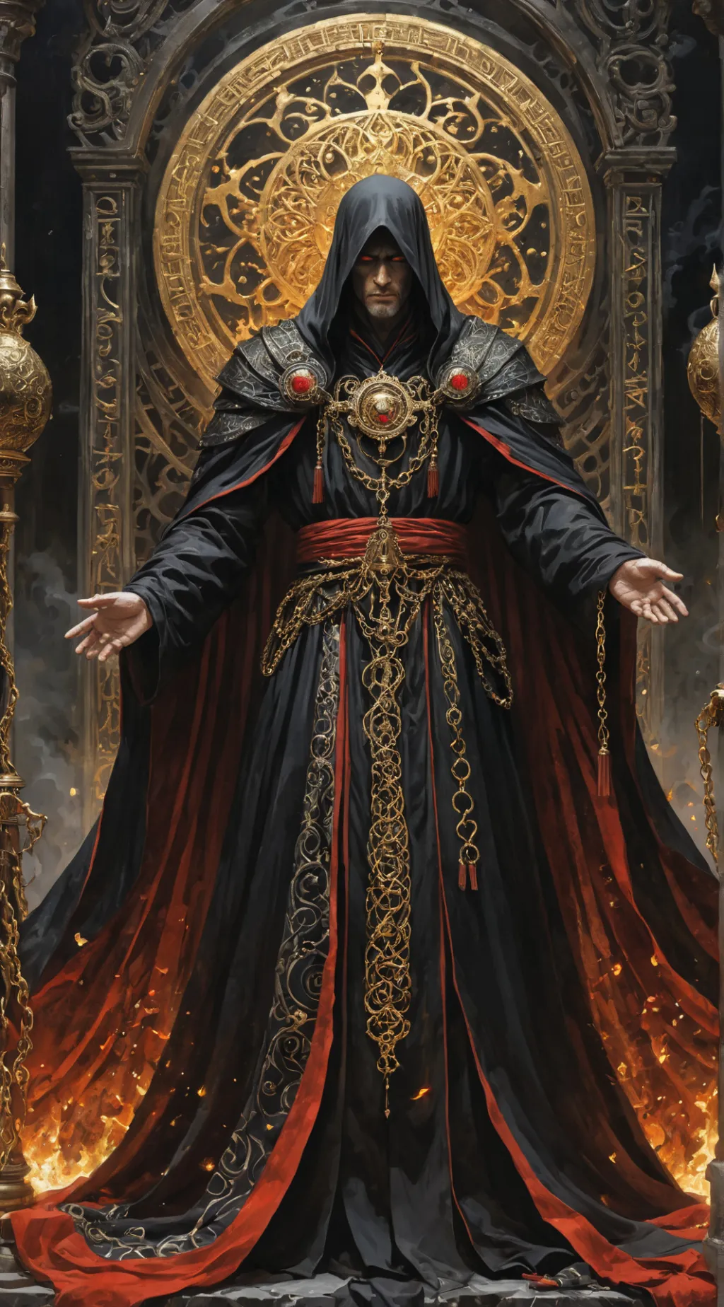 ai character: god background