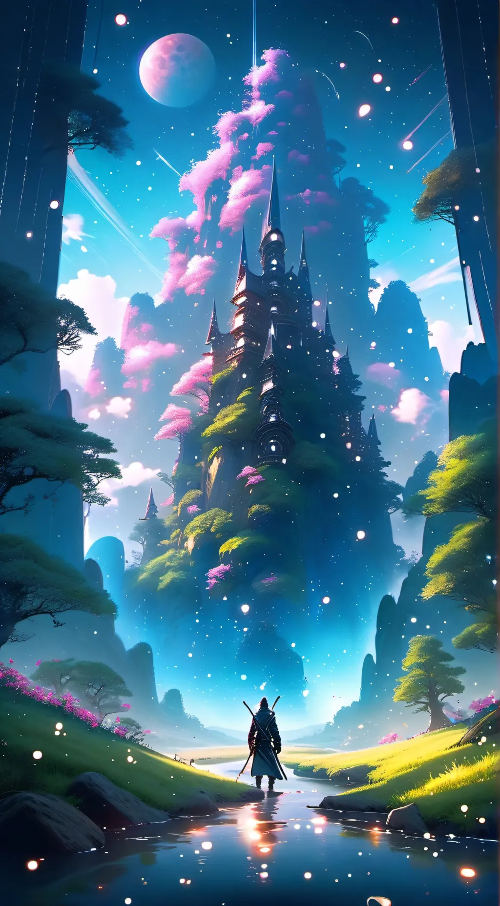 ai character: comso  background