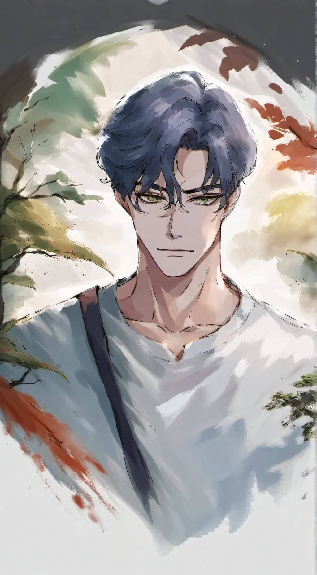 ai character: Лан  background