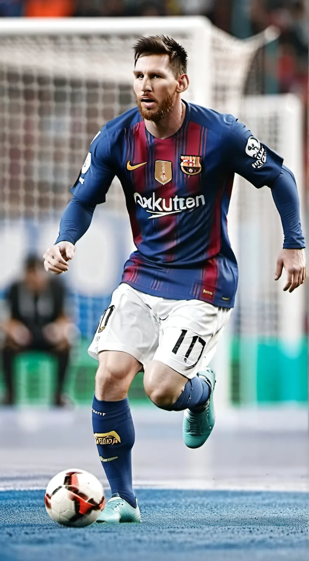 ai character: Messi background